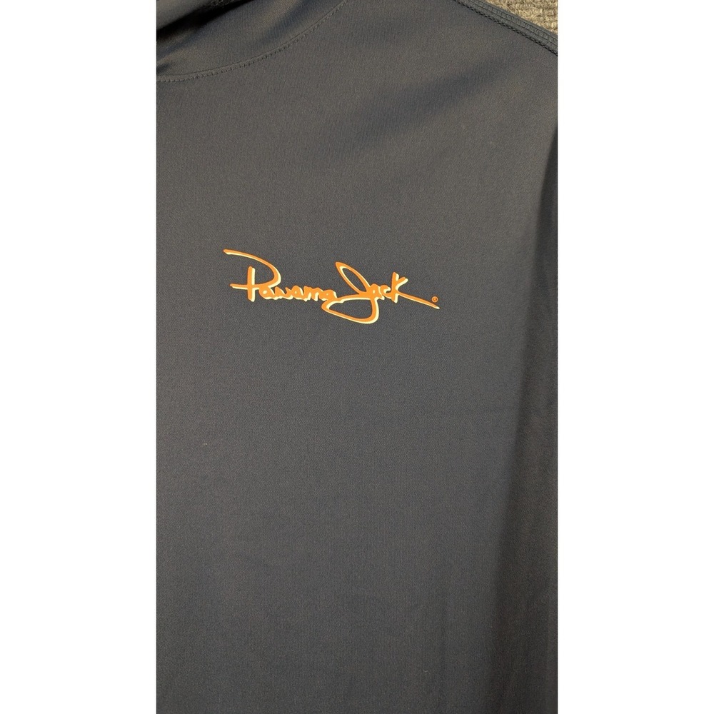 Panama Jack Sunset Sailboat Graphic Performance Fishing Hoodie Blue Men's M - Picture 3 of 9